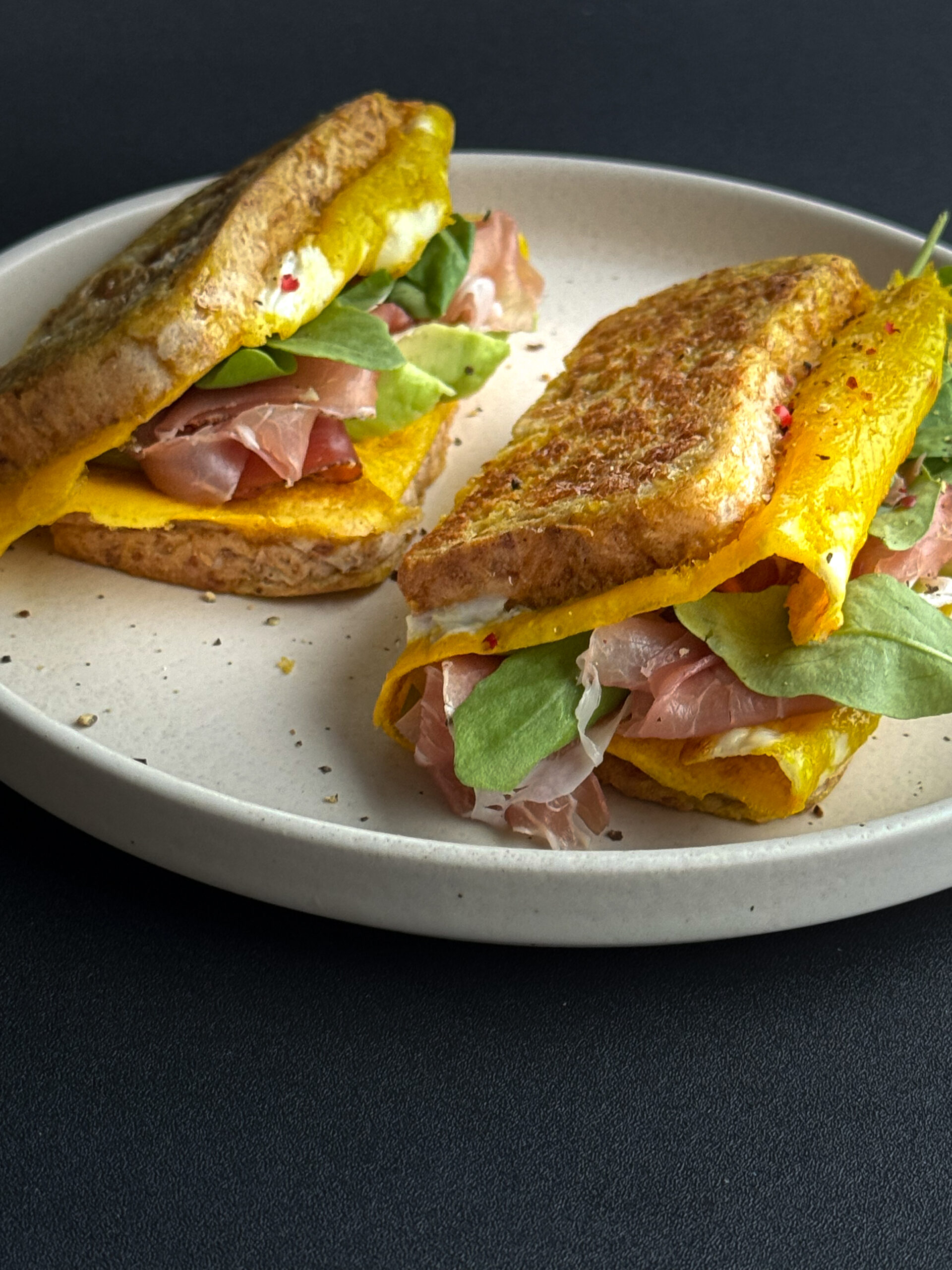 Francouzsky tost naslano Francouzský toast naslano