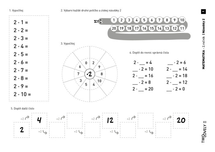 Matematika - Násobky 2